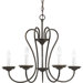 Heart 5 Light Chandelier