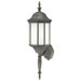 Hawthorne 1x26W Outdoor Up Wall Lantern in Painted Bronze