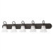 Elipse  Strip Light in Painted Bronze