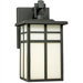 Mission Outdoor  Medium Wide Wall Lantern in Matte Black