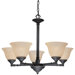 Rockford 5 Light Chandelier