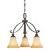 Magnolia 3 Light Chandelier