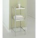 Glacier Three Tier Etagere in Chrome
