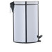 Round Step-On Trash Can in Stainless Steel (3.125 Gal)