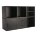 Cube Storage System in Black (5 in 1)