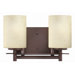 Stowe Two Light Wall Sconce in Metro Copper