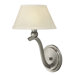 Whitney One Light Wall Sconce in Brushed Nickel
