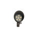 Landscape One Light Outdoor Flood Light in Matte Bronze