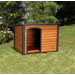 Outback Extreme Log Cabin Dog House in Cedar