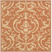 Courtyard Terracotta / Natural Rug