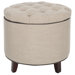 Layla Fabric Ottoman