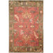 Tibetan Rust Geometric Rug