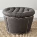 Vanessa Fabric Ottoman