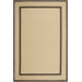 Courtyard Natural/Chocolate Rug Set