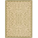 Courtyard Cream/Green Rug