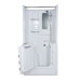 Mesa 31" x 40" Whirlpool and Air Massage Walk In Bath Tub with Right Hand Drain
