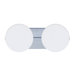 Ciro Two Light Bath Vanity in Polished Nickel