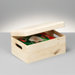 30 x 20cm Allzweckkiste aus Kiefer mit Deckel