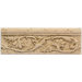 Accent Statements 2 1/2" x 8" Travertine Garden Vine Accent Strip