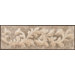 Primabella 4" x 12" Cascading Leaves Decorative Listello in Espresso