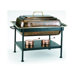 Rectangular Antique Copper Chafing Dish