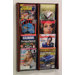 Eight Pocket Acrylic and Oak Wall Display