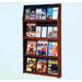 Twelve Magazine and Twenty Four Brochure Wall Display with Optional Floor Stand