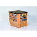 Dakota Wave End Table with Magazine Pockets