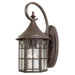 Manchester 14" x 7"  Outdoor Wall Lantern in New Tortoise Shell