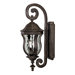 Monticella 22" x 7.88"  Outdoor Wall Lantern in Walnut Patina