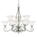 Polar 9 Light Chandelier