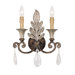 St. Laurence  Wall Sconce in New Tortoise Shell