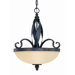 Carmel 4 Light Inverted Pendant