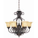 Knight 6 Light Chandelier