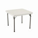 37" Card Table in Almond