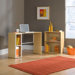 Treble Studio Edge Writing Desk with Bookcase
