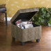 Wilson Leopard Storage Cube Ottoman