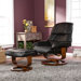Dawn Ergonomic Recliner and Ottoman