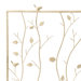 Bluewood Bird and Branch Metal Fireplace Screen