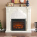 Palomar Mirrored Electric Fireplace