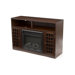 Bismark 48" TV Stand with Electric Fireplace