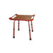 Adjustable Rectangular Bath Bench in Teak