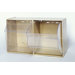 Clear Tip Out Bins (2 Compartments)