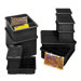 Conductive Dividable Grid Storage Containers (12" H x 17 1/2" W x 22 1/2" D)