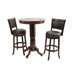 Augusta Three Piece Pub Set in Cappuccino