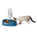 Combo Feeder and Waterer with Stainless Steel Bowl