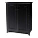 Black Double Door Cabinet