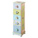 Crackled Rose 5-Drawer Cabinet