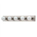 Brushed Stainless Hollywood Vanity Light