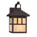 Prairie Statement  Outdoor Wall Lantern in Antique Bronze
